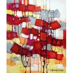 Salman Farooqi, 16 x 20 Inch, Acrylic on Canvas, Cityscape Painting, AC-SF-639